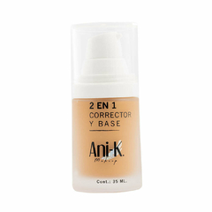 Base y corrector 2 en 1 Bonita AniK - LooKZury Mayoristas