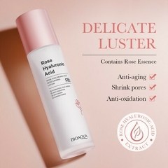 Loción facial hidratante rose de acido hialurónico Bioaqua - comprar online