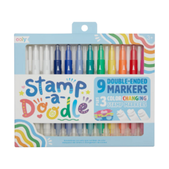 Marcadores de punta doble - Stamp a doodle