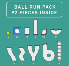 92 Piece Ball Run Pack - tienda en línea