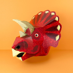 Máscara de Triceratops - comprar en línea