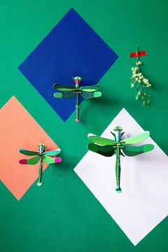 Green Dragonfly Set de 3 - comprar en línea