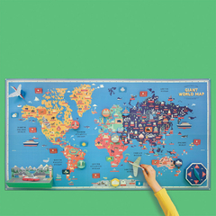 Mapa Del Mundo - comprar en línea