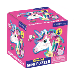 Mini rompecabezas de 24 piezas de unicornio