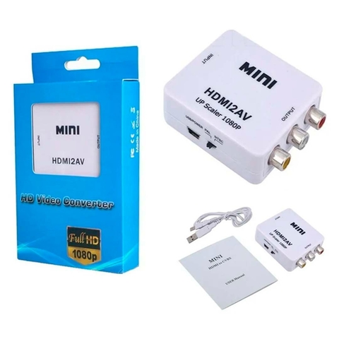 Caja convertidora rca a hdmi discount