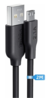 Cable Micro Usb V8 2 Metros En Cajita 2.1a Negro 1hora - comprar en línea