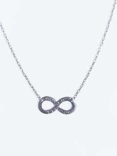 Colar em aço infinito amor eterno - comprar online