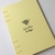 Caderno Costurado "Let it bee" - comprar online