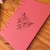 Caderno Costurado Pink Roses