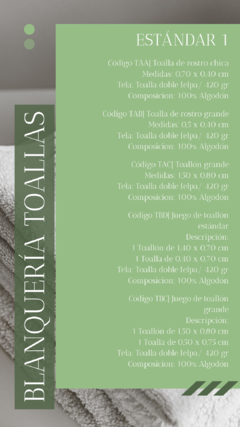 Toallas - comprar online