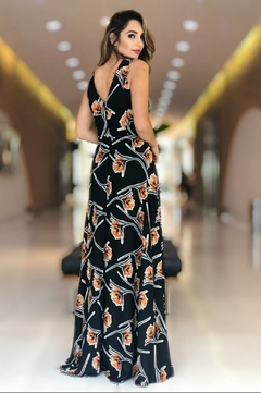VESTIDO ESTAMPADO - Shop505 vestido longo vestido curto vestido de festa vestido para casamento