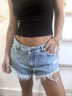 Short de jean PLUMA light blue en internet