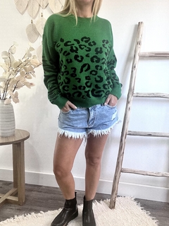 Sweater BRENDA verde - comprar online