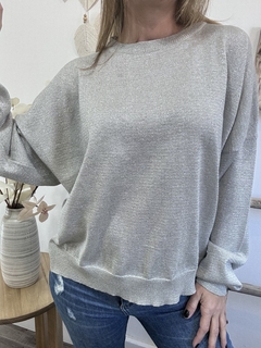 Sweater HADAR PLATA - LENA.BAIRES