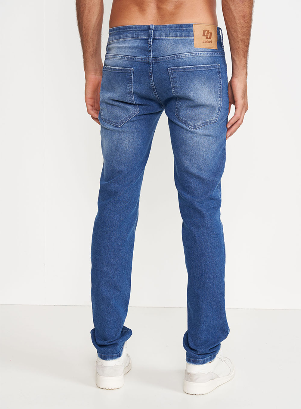 Calça jeans colcci hot sale slim alex azul