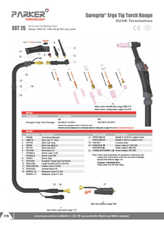 DIFUSOR TIG GAS-LENS PARKER WP17/WP18/WP26 - comprar online