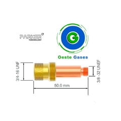 DIFUSOR TIG GAS-LENS PARKER WP17/WP18/WP26