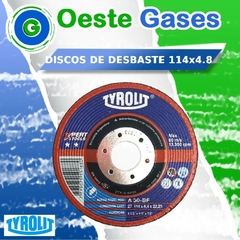 Disco de desbaste 114x4.8 Tyrolit