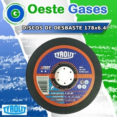 Disco de desbaste 178x6.4 Tyrolit