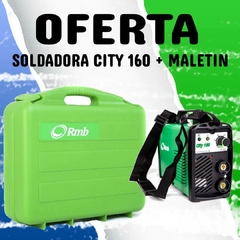 Soldadora Inverter City 160 Rmb + Maletin