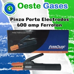 Pinza p-electrodo 600 amp Ferrolan