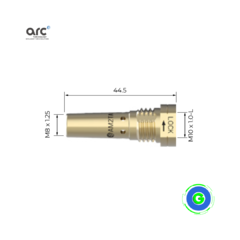 PORTA TUBO DE CONTACTO ARC M2