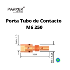 Kit Consumibles Mig Torcha 250 - Mb25 + Pasta Antiad. 250gr. en internet