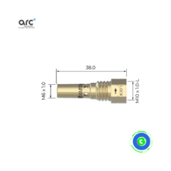 PORTA TUBO DE CONTACTO ARC M1