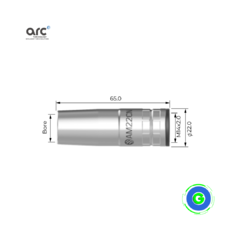 TOBERA MIG ARC M22