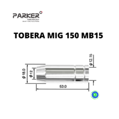 Kit Consumibles Mig Torcha 150 - Mb15 + Pasta Antiad. 250gr. - Oeste Gases