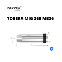 Kit Consumibles Mig Torcha 250 - Mb25 - Oeste Gases