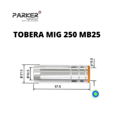 Kit Consumibles Mig Torcha 250 - Mb25 + Pasta Antiad. 250gr. - Oeste Gases