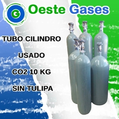 Tubo Cilindro Usado Co2 7 kg sin tulipa