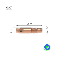 TUBO DE CONTACTO ARC M1