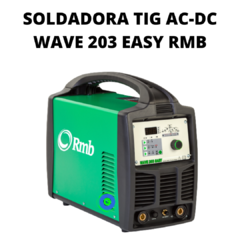 Soldadora Tig Acdc Rmb Wave 203 Easy - comprar online