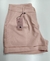 shorts alfaiataria tamanho:m;cor:rosa claro - comprar online