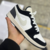 JORDAN 1 BLACK WHITE SUEDE