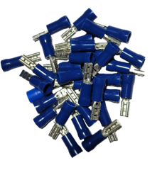 0104227 TERMINAL ENCHUFE MINI AZUL CABLE CALIBRE 18-16 - comprar en línea