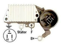 0136253 REGULADOR NIPPONDENSO ALT. IN435 HONDA CIVIC