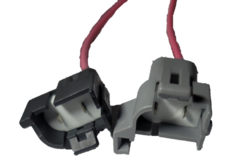 0214489 CONECTOR BOBINA 2 Y 2TERMINALES DISTRIBUIDOR CHEVROLET ENCENDIDO ELECTRONICO