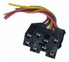 0214561 CONECTOR 8 TERMINALES INTERRUPTOR LUZ VOLKSWAGE JETTA GOLF SEDAN COMBI HEMBRA TECLA - comprar en línea