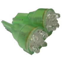 0315960 FOCO T-15 CON 5 LEDS VERDE PELLIZCO TIPO UVA (BLISTER 2 PIEZAS) - comprar en línea