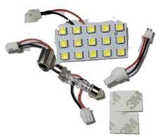 luz interior 15 leds cabina