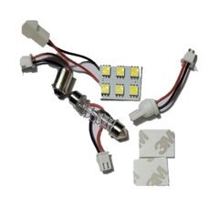 luz interior 6 leds cabina