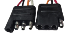 0653784 CONECTOR UNIVERSAL DE 4 VIAS PLANO.