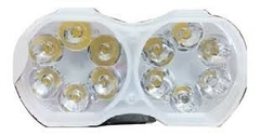 0818 FARO DE LED PARA MOTOCICLETA, 18 LED,