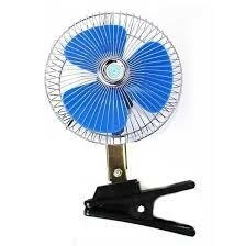 083066 VENTILADOR AUTOMOTRIZ, 6" CON PINZA ,12V OSCILATORIO , CON CONTROL DE VELOCIDADES - comprar en línea