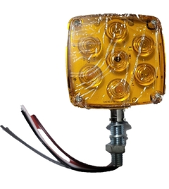 plafon direccional para camion cuadrado 14 leds