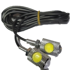 0877221 FOCO OJO DE AGUILA LUZ LED UNIVERSAL CON FORMA DE OJO DE ÁGUILA PARA MOTOCICLETA,