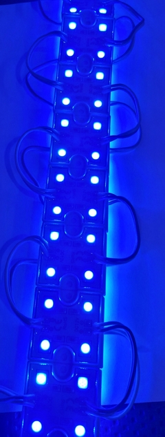 0600425 MODULO 4 LEDS CUADRADO LUZ AZUL - comprar en línea